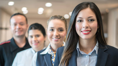 Group of Employees